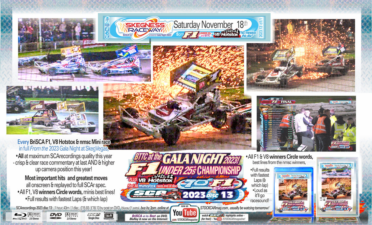 SCArecordings 2023 disc 13 Skegness GALA NIGHT, Nov 18; Hunter's back