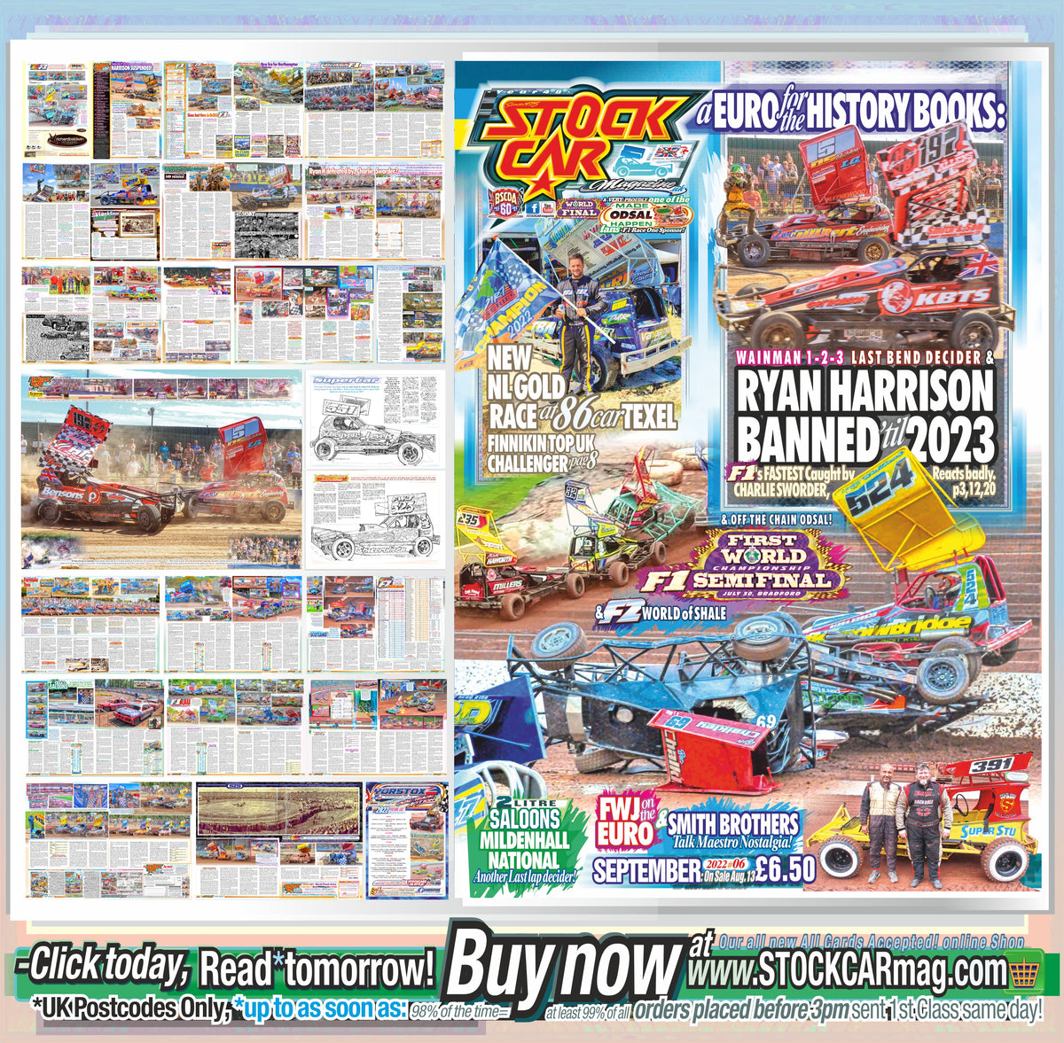 STOCKCAR magazine 202206 SEPTEMBER.. a EURO for the History books