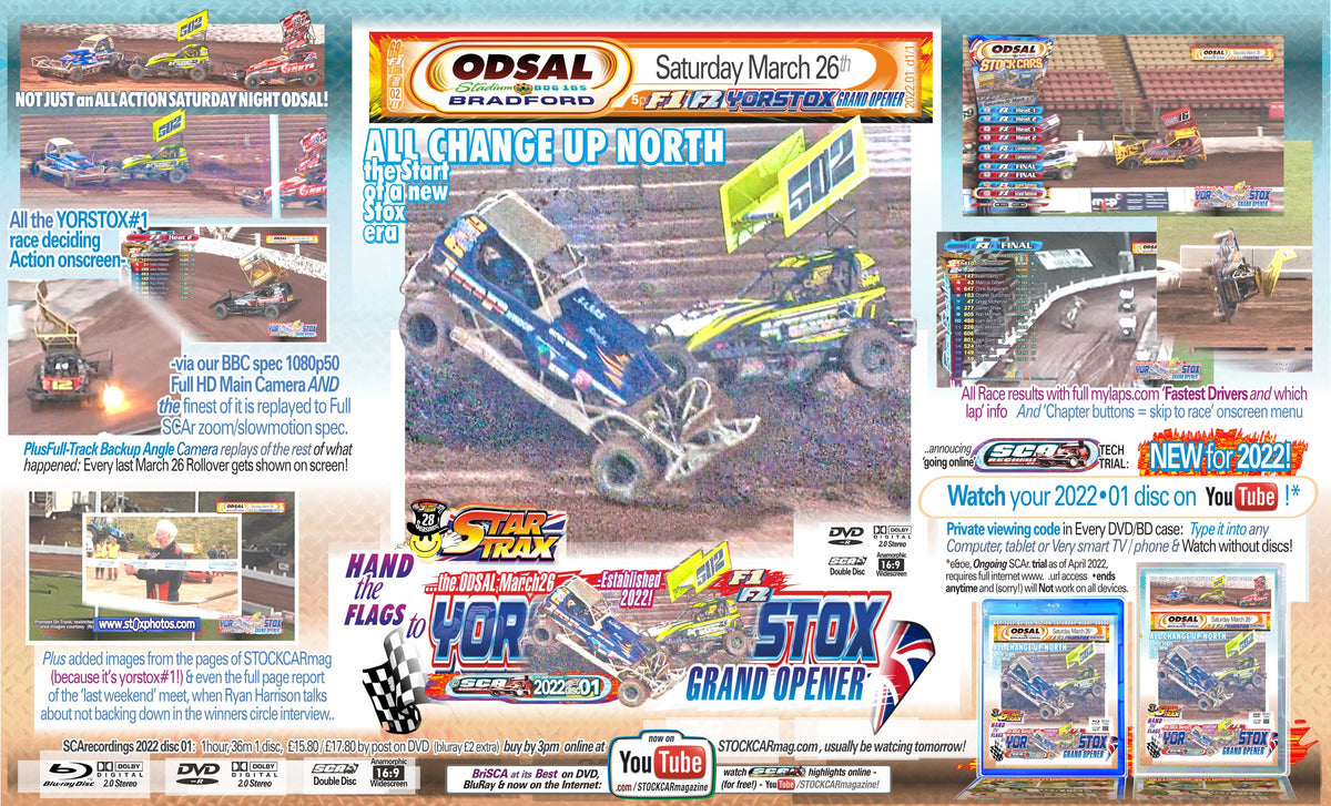 2022 disc 01: Bradford Saturday March 26, the YORSTOX GRAND OPENER on ...