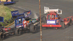 SCArecordings 2021 disc 04: Buxton Raceway July 3+4 on (regular TV picture quality) DVD